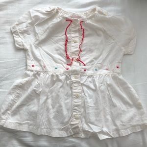 Janie and Jack Heart Top